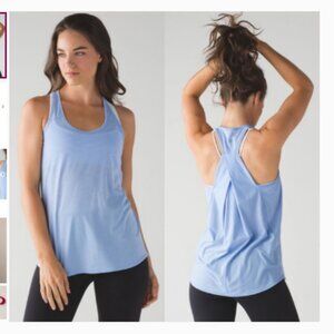 Lululemon Essential Tank- Heathered Lavender Dusk